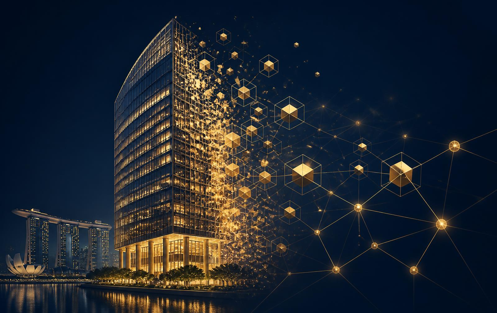Real estate tokenization illustration